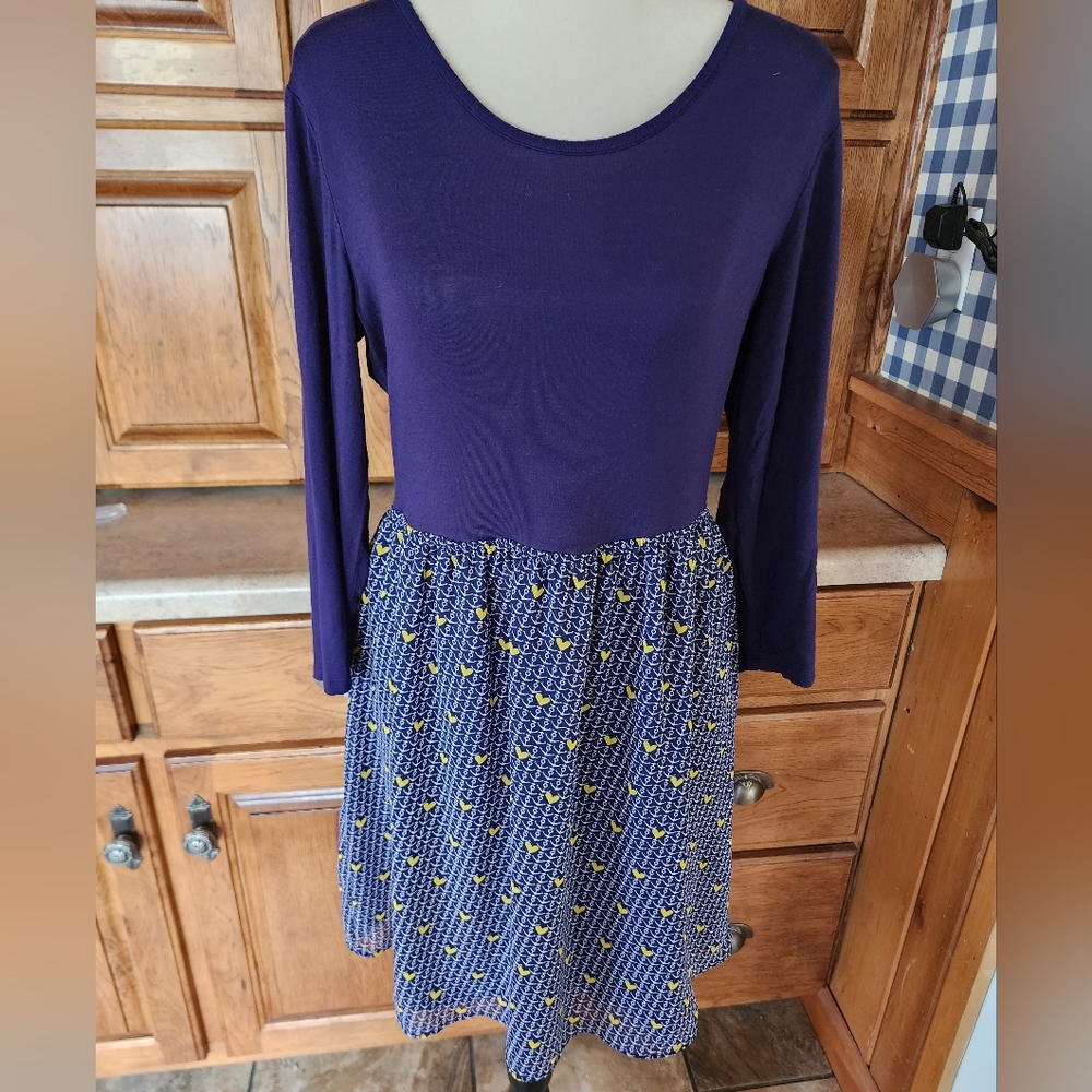 Charming Charming Navy Blue Dress Size M